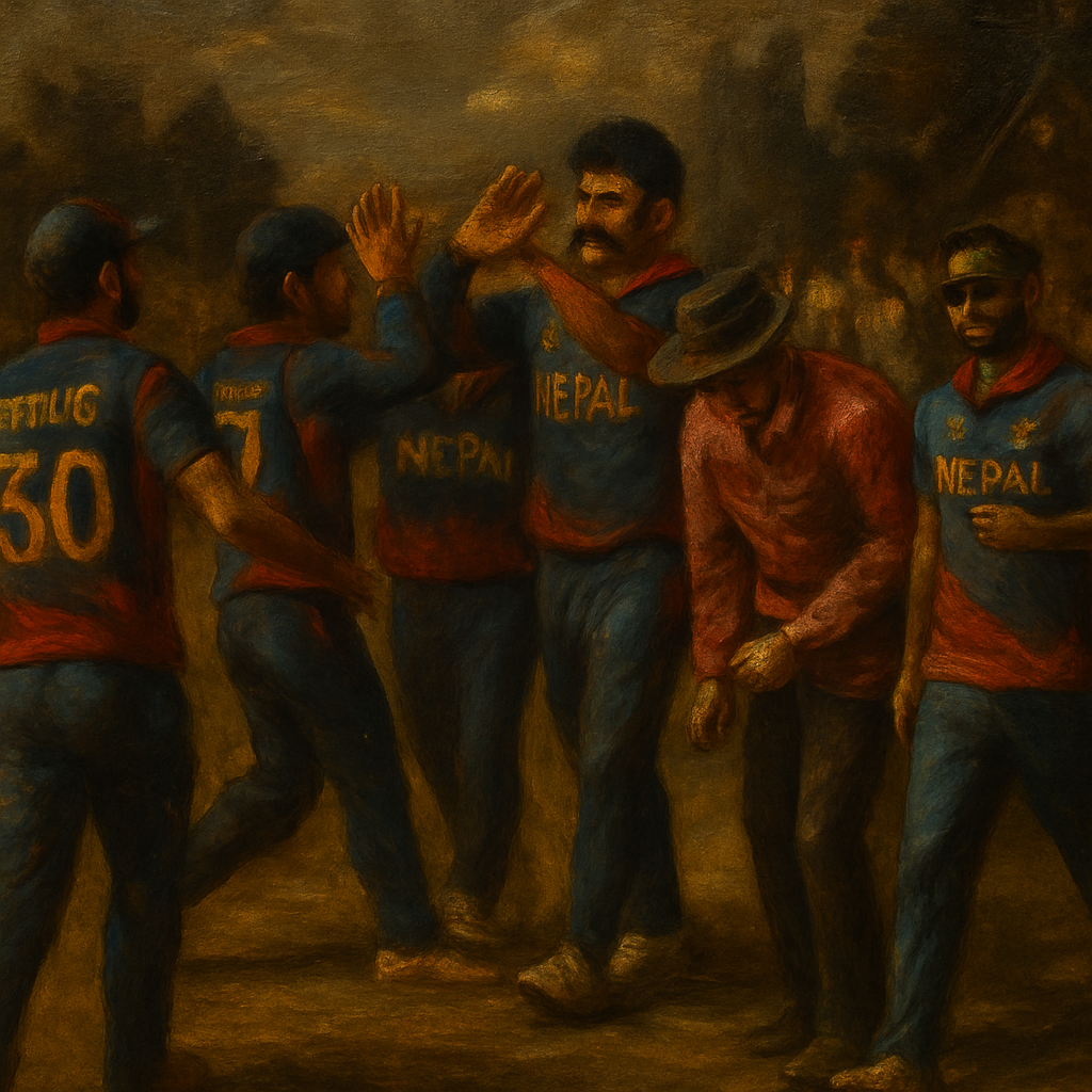 Nepal edges Scotland in tight T20