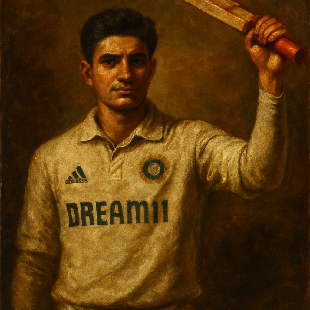 India's Gill leads charge against England