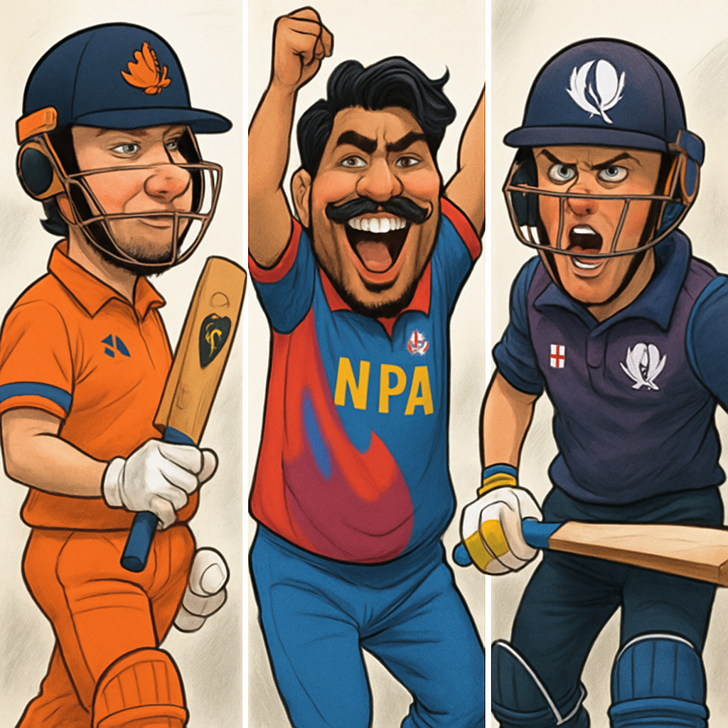 Associate Cricket Shines Through Scots, Dutch, Nepal