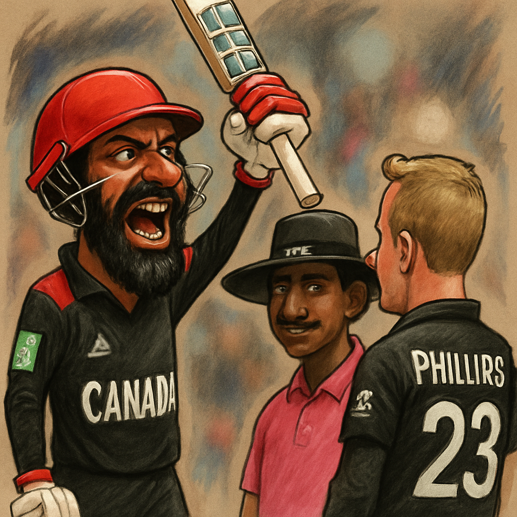 Young Canadian's Historic Century in Cricket