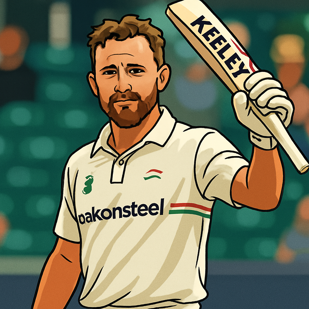 Leics Triumph Over Glamorgan with Big Scores