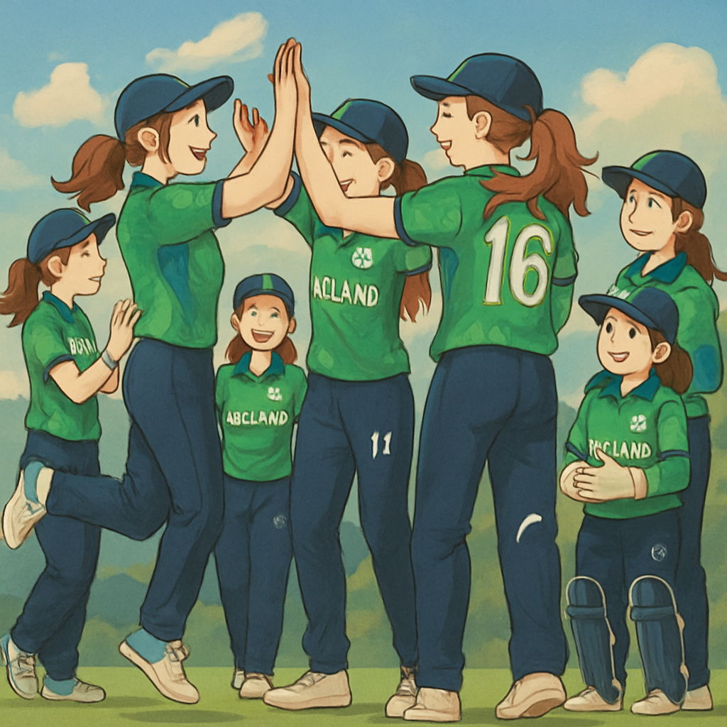 Ireland's 45-run win edges World Cup