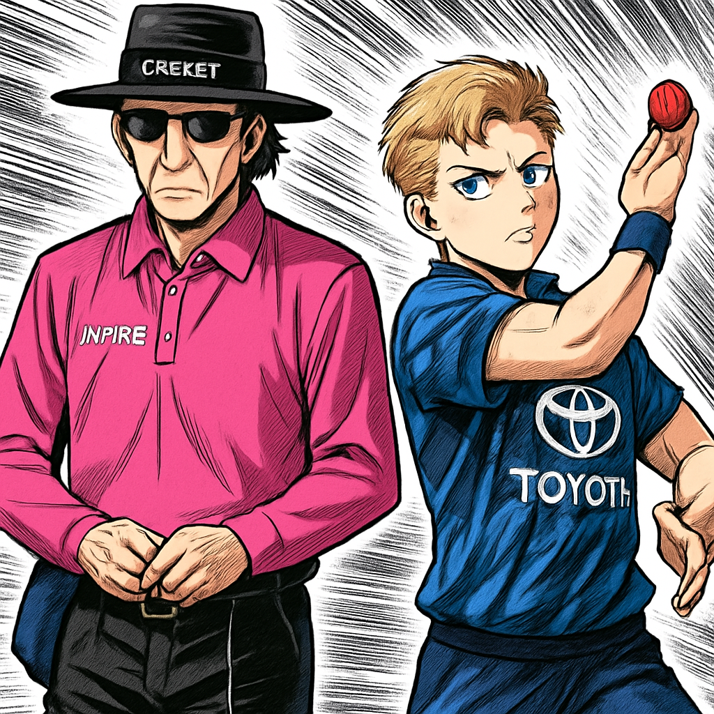 Curran's Moon Ball Baffles Cricket Batters