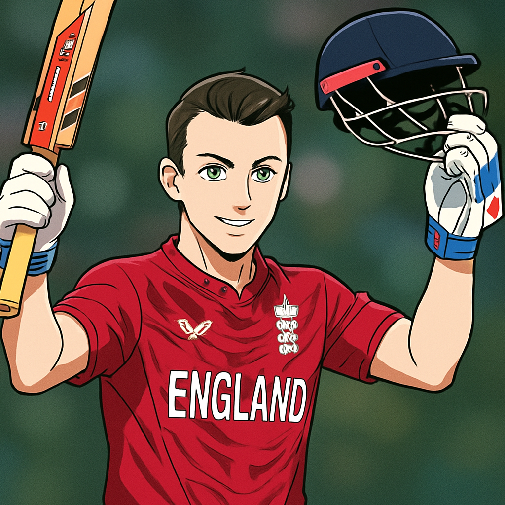 Brook's Century Powers England to Semis